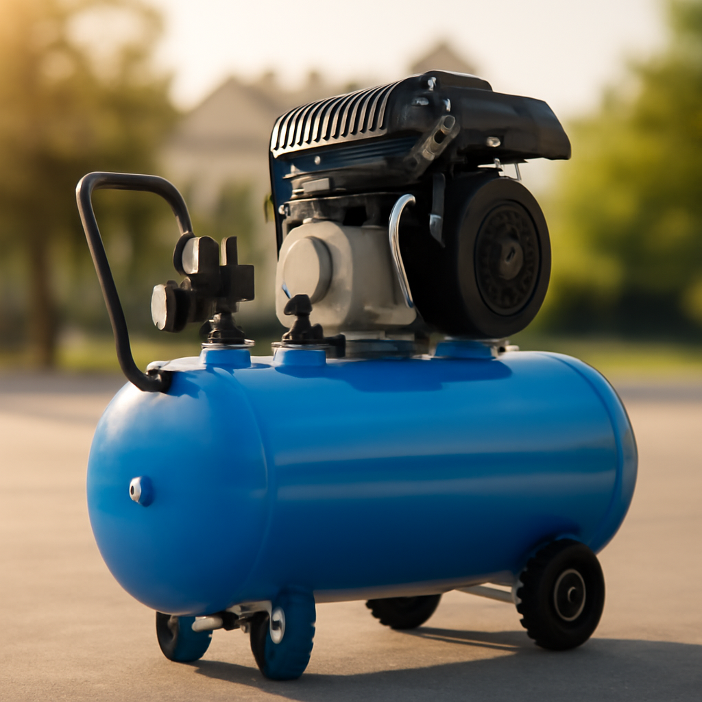 Rasentrimmer – Anwendung im Garten (KI)