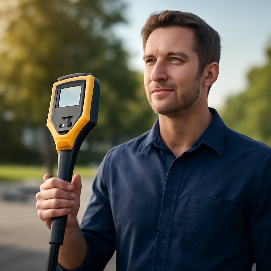 Rasentrimmer – Anwendung im Garten (KI)