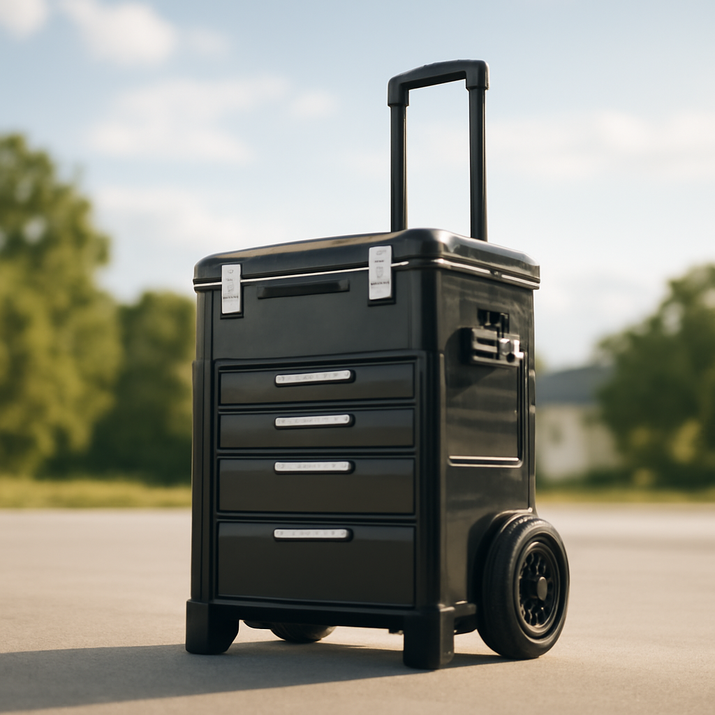 Rasentrimmer – Anwendung im Garten (KI)