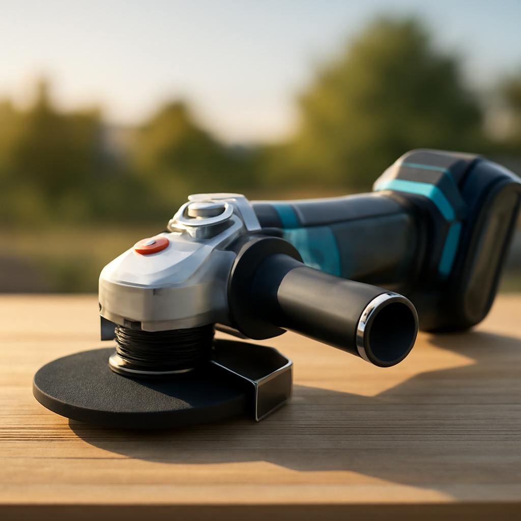 Rasentrimmer – Anwendung im Garten (AI)